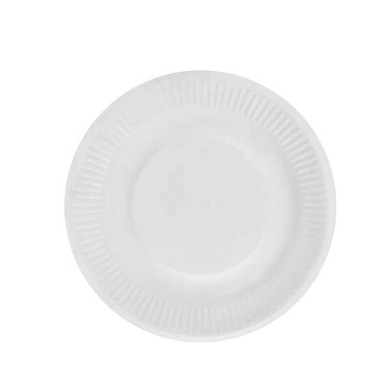 7'' Compostable Paper Plates Eco March