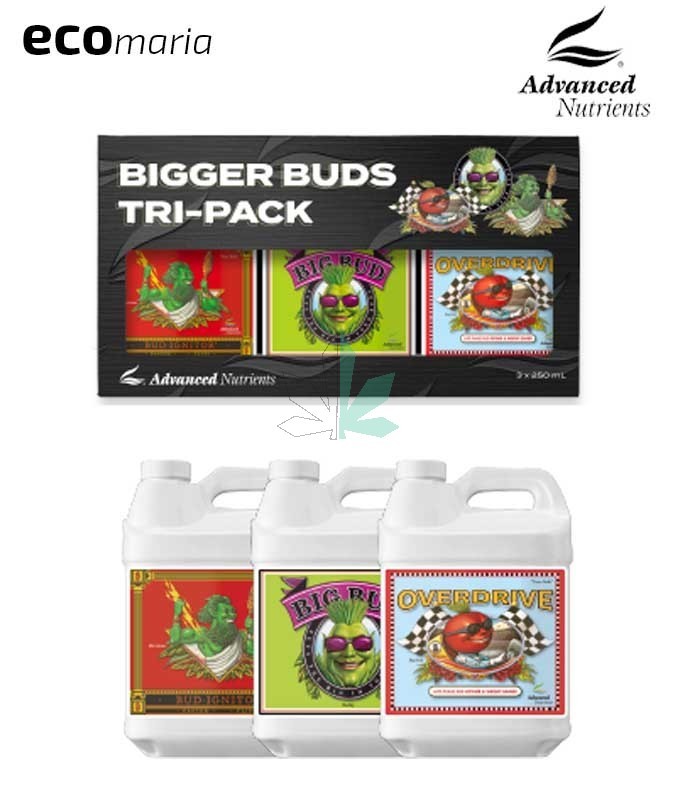 Bigger Buds Tri pack Advanced nutrients Floración