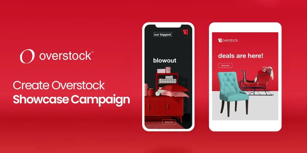 Overstock Advertising How to Create Overstock Showcase Campaign