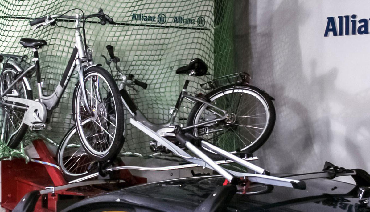Fahrradträger versagen im PedelecCrashtest