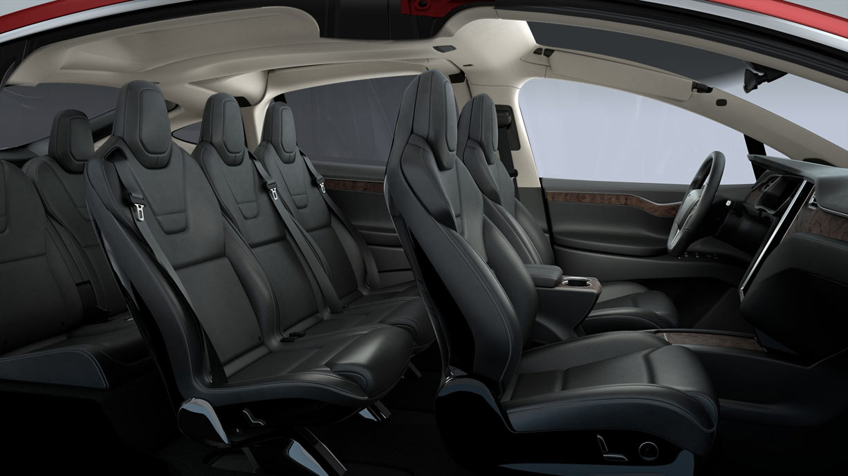 Tesla Model X Erste offizielle Bilder & Infos