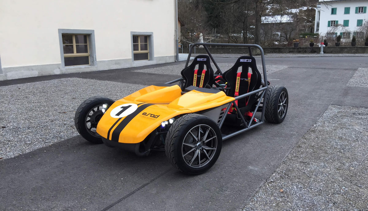 ElektroRoadster Kyburz eRod debütiert in Genf (Bilder, Video)