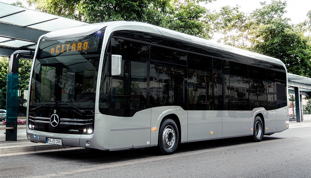 Vorschau auf Daimlers Elektrobus eCitaro (Bilder)
