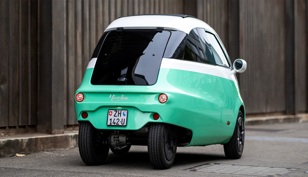 MiniElektroauto Microlino kann konfiguriert werden (Bilder)