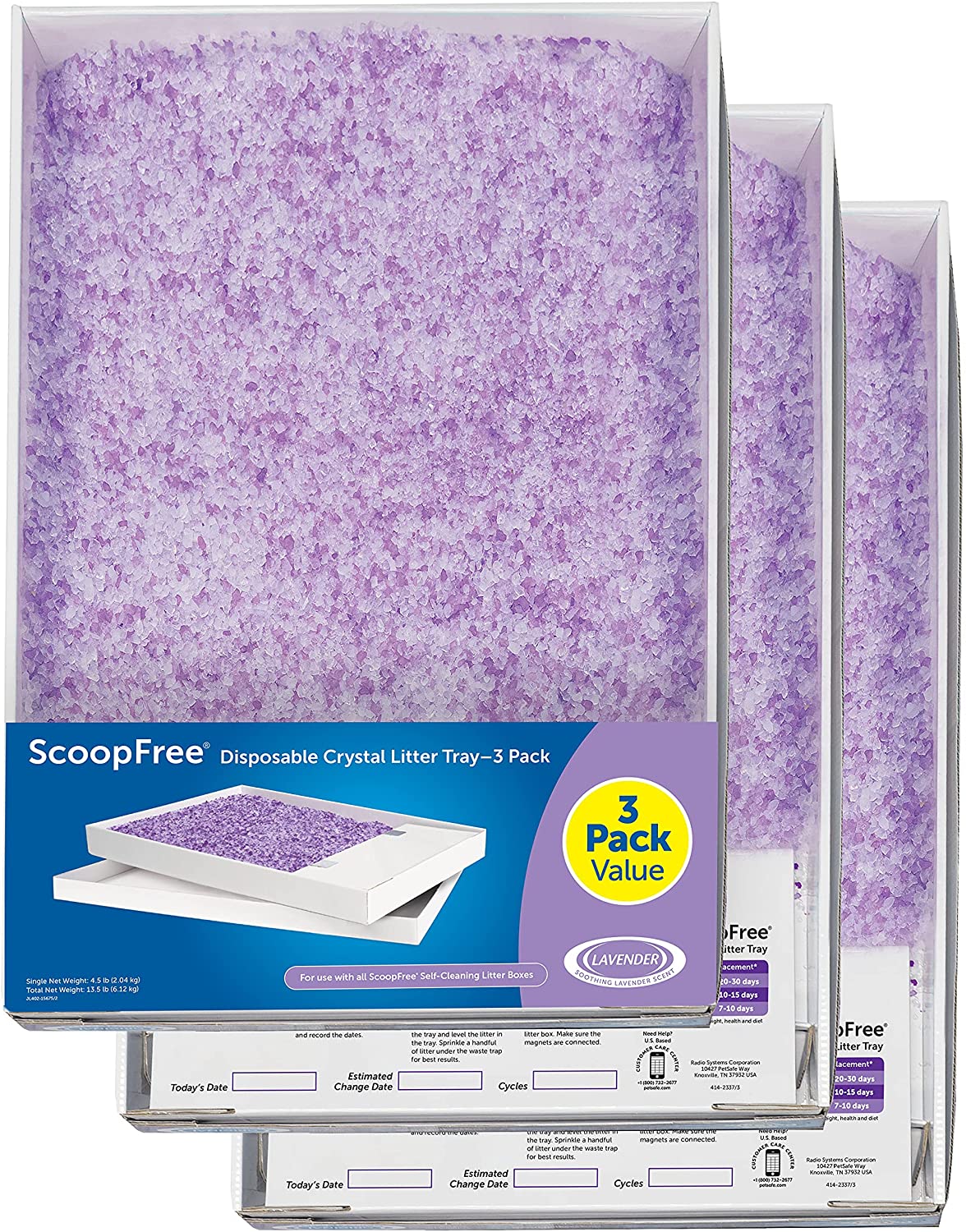 PetSafe ScoopFree Cat Litter Crystal Tray