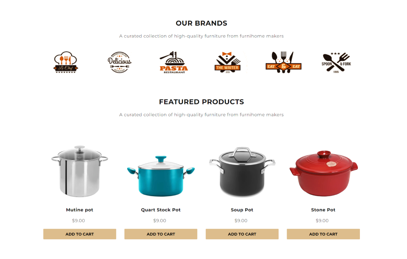 Kigatify Kitchen Store Shopify template built by Pagefly