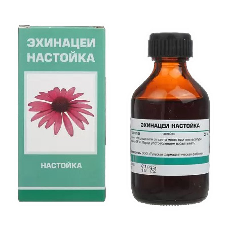 Echinacea purpurea alcohol tincture, 50 ml.