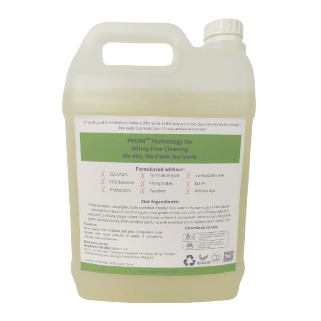 [Bulk] Dish Wash Liquid Lime Honey (5L)