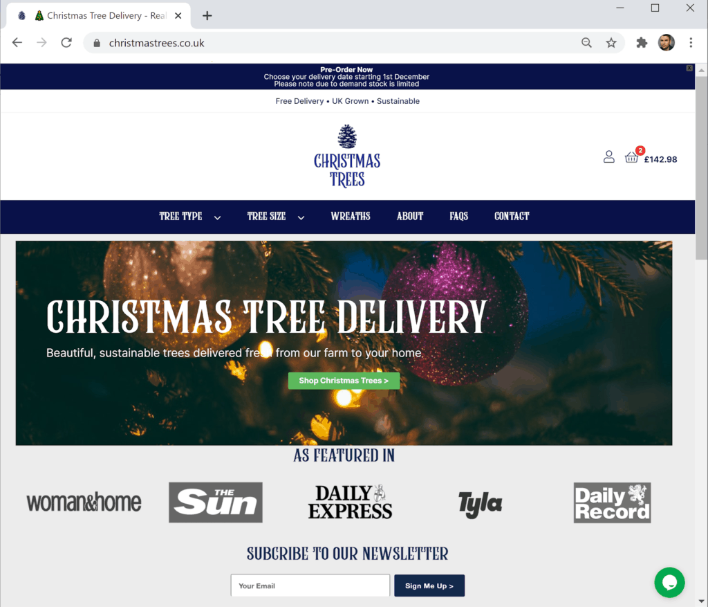 How to sell £15,000 of Christmas Trees online in a week, with Mark Rofe