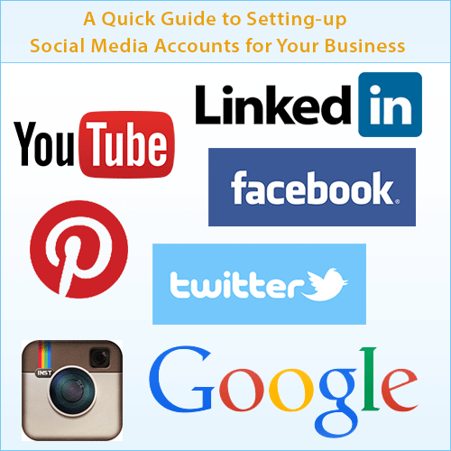 Social media accounts setup and management
