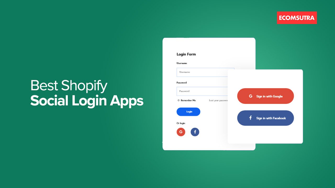 8 Best Shopify Social Login Apps