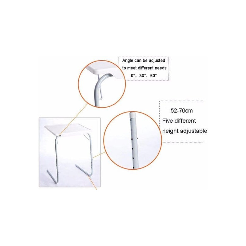 Table Mate Table Pliante à Usage Multiple