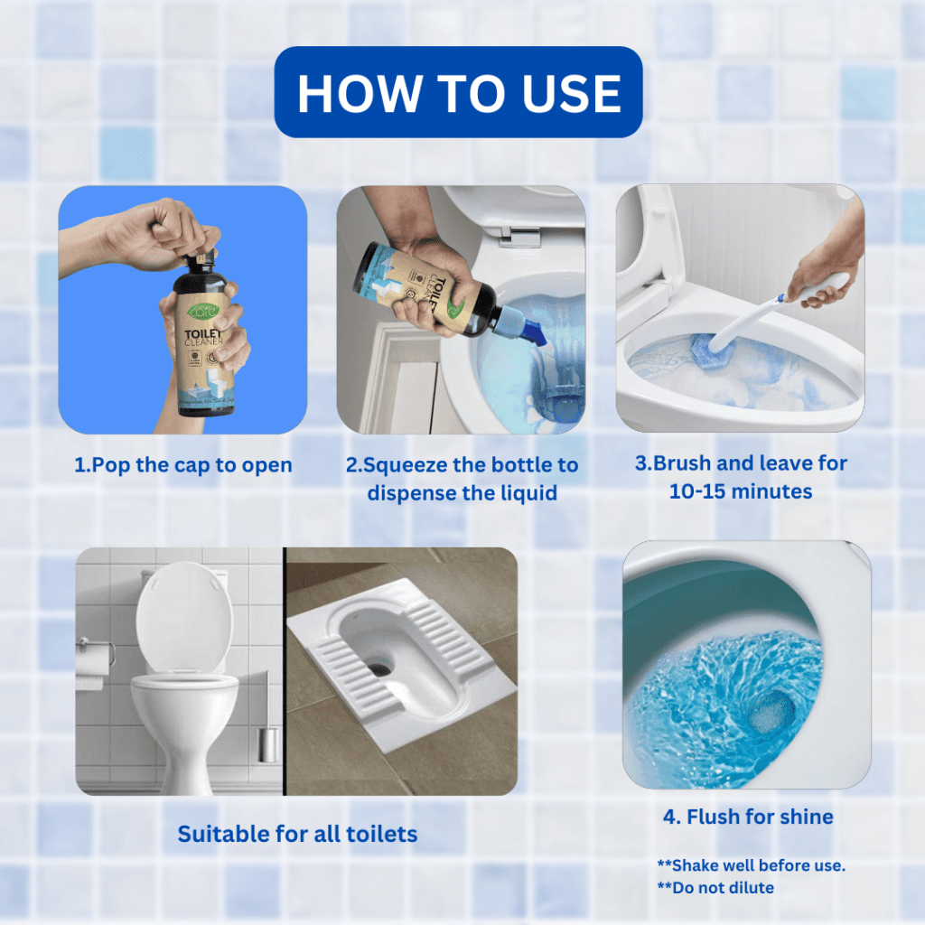 Zerodor CARE Natural Toilet Cleaning liquid Econaur