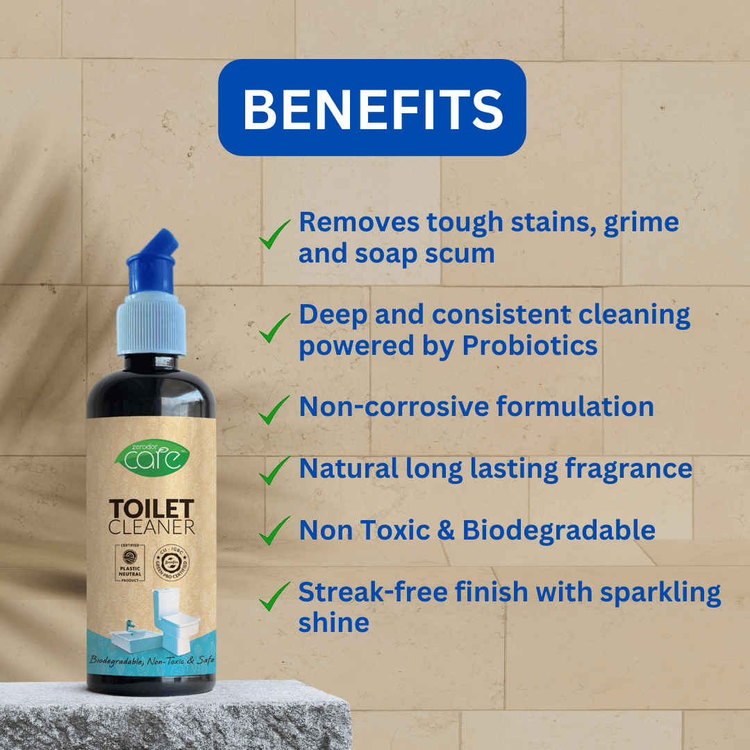 Zerodor CARE Natural Toilet Cleaning liquid Econaur