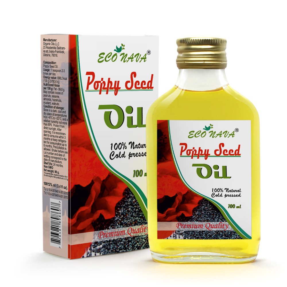 Poppy Seed Oil 100 ml Econava