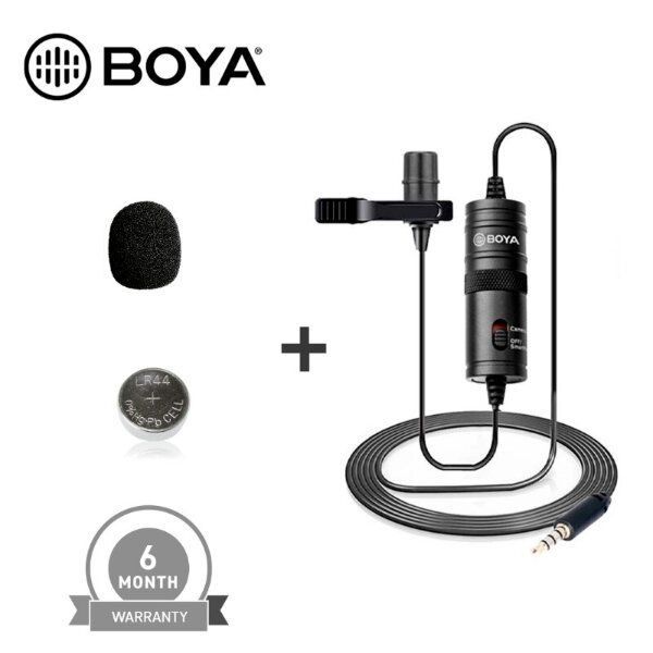 Boya BYM1 Omnidirectional Lavalier Microphone (Original) Price in