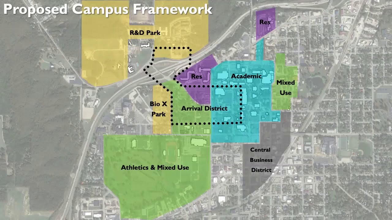 Missouri S&T eConnection Draft designs shared at master plan forums