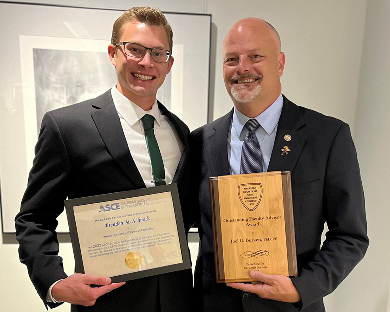 Missouri S&T eConnection ASCE honors S&T civil engineering faculty