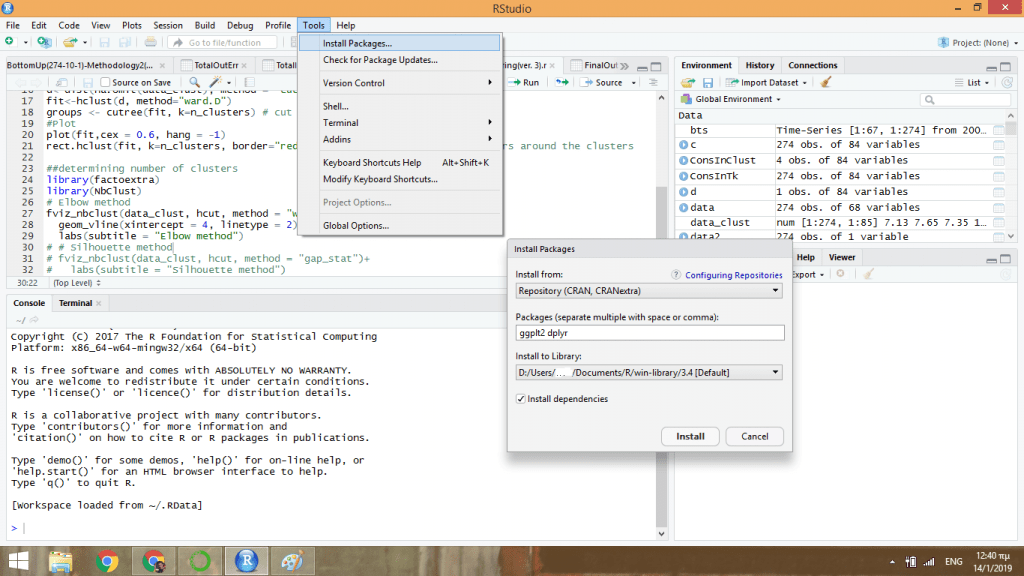 Econometrics Tutors How to Install Packages in R Online Tutoring