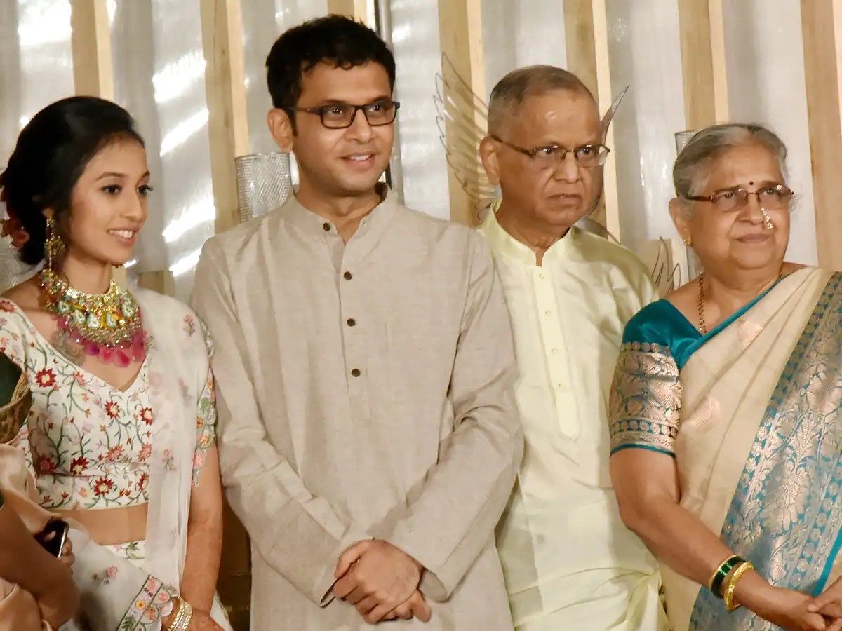 Rohan Murty wedding Rohan Murty, Aparna Krishnan tie the knot in an