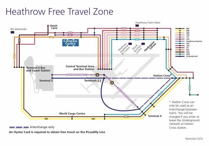 Don't the free travel zone at Heathrow! Economy Class & Beyond