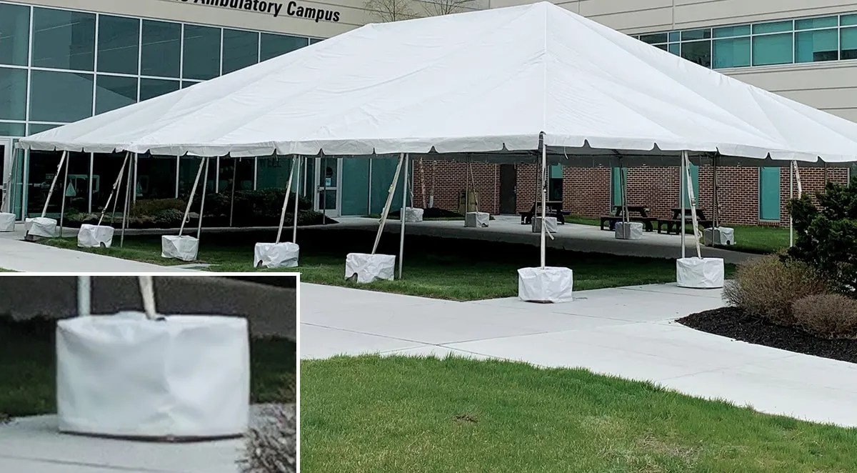 Anchoring, Bracing, Tent Jack Economy Tent International