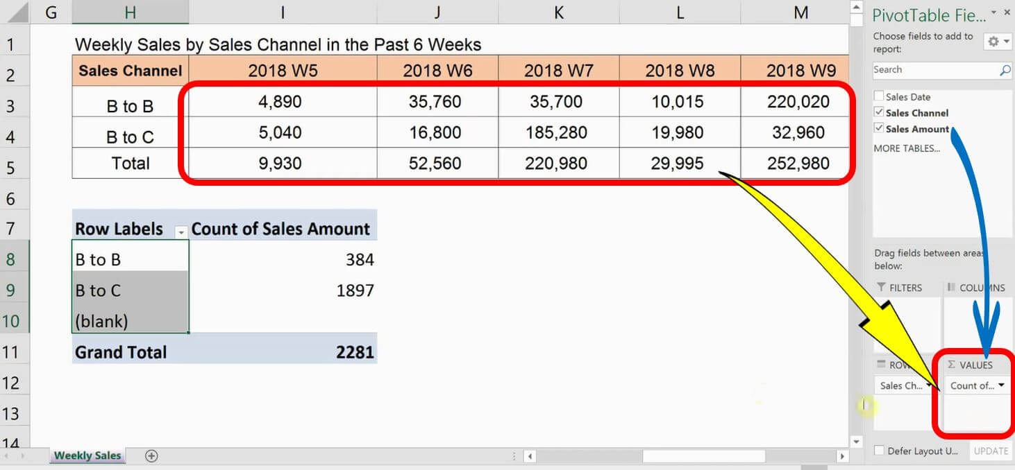 How to Use Excel Pivot Table 【Screen Demonstration】 業務改善＋ITコンサルティング、econoshift：マイク根上