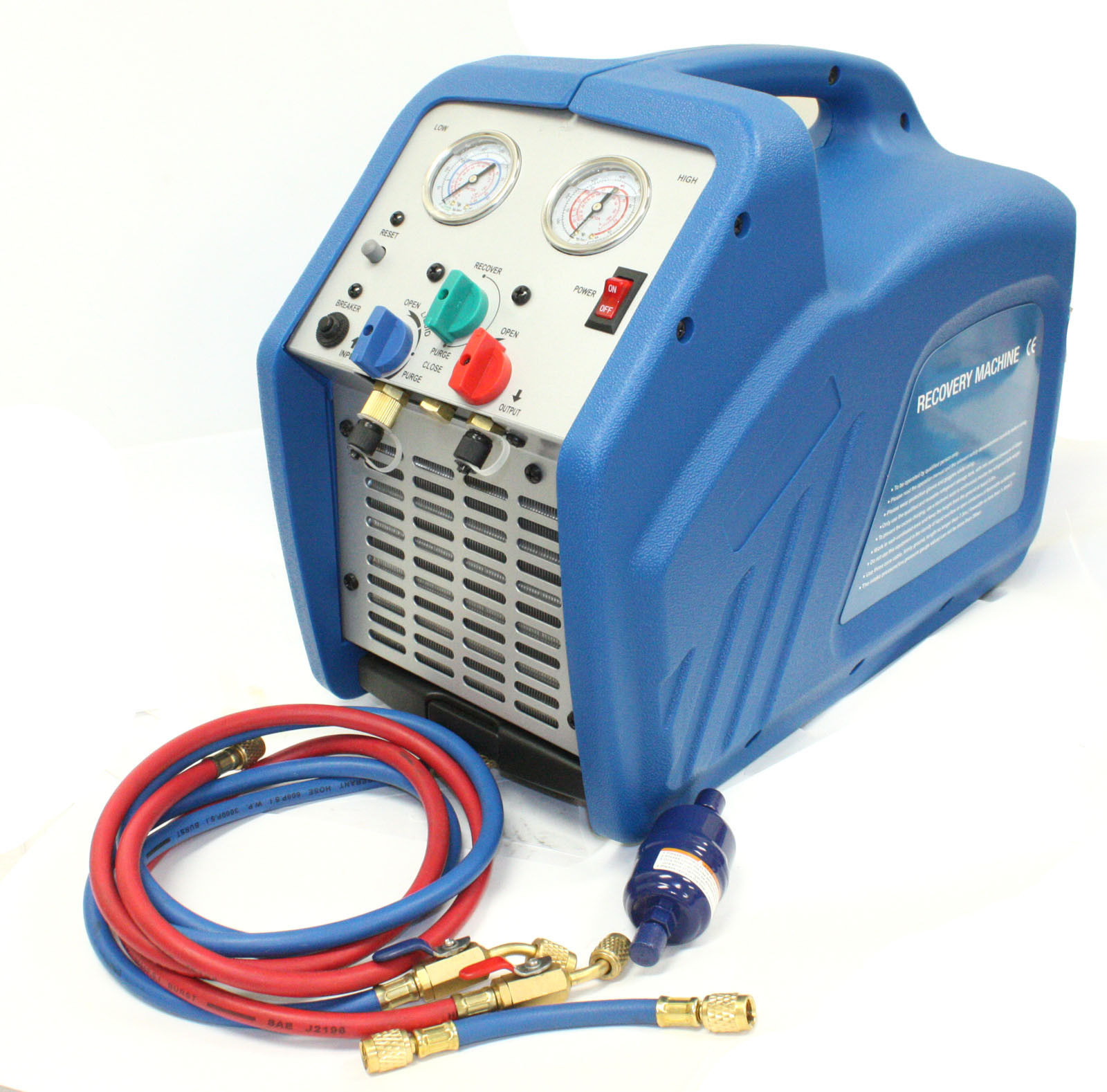 Portable 3/4 HP Refrigerant Gas R410a R134a HVAC AC Refrigerant