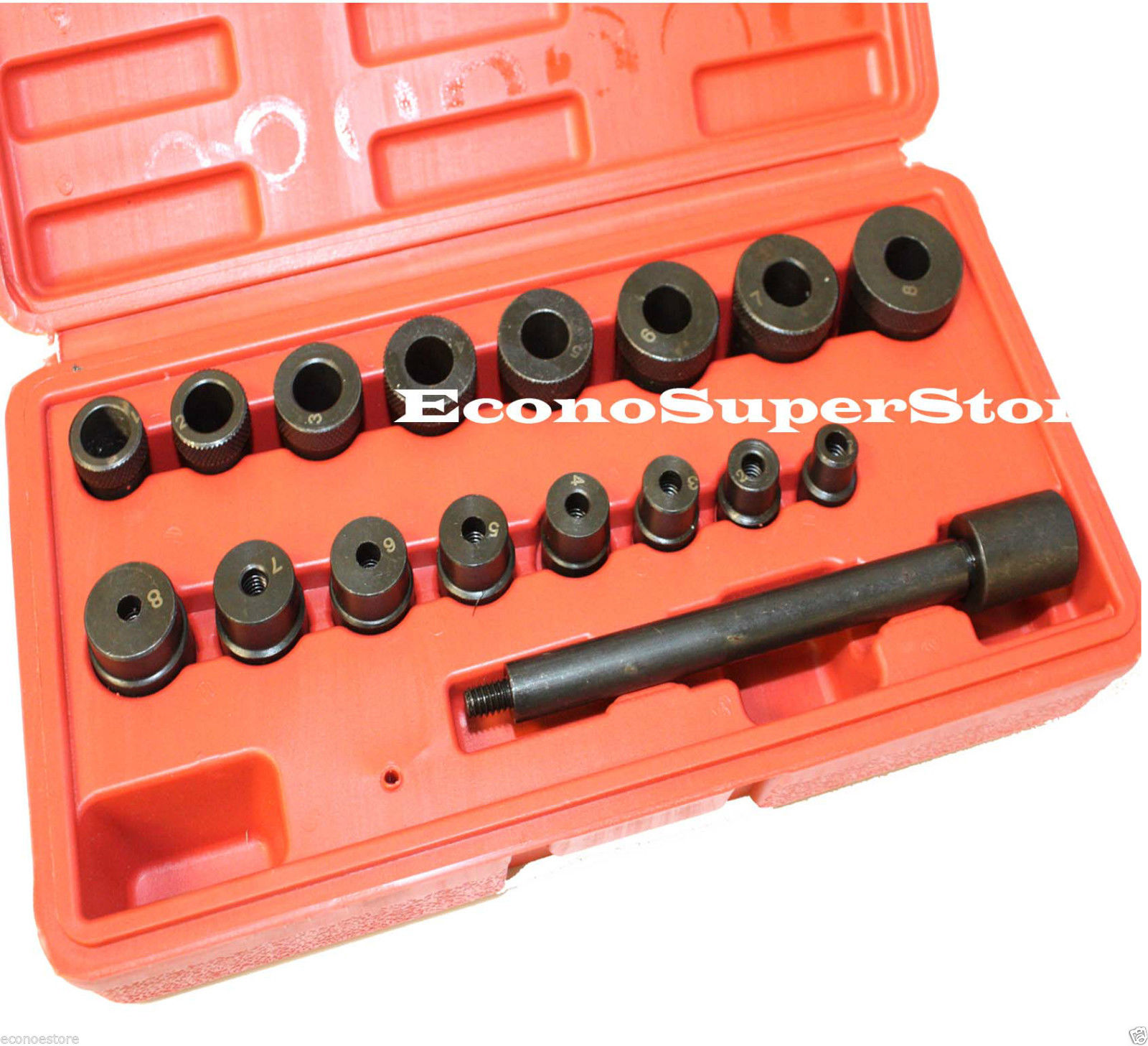 17PC Universal Clutch Alignment Tool Kit Mechanics Car Clutch Aligning