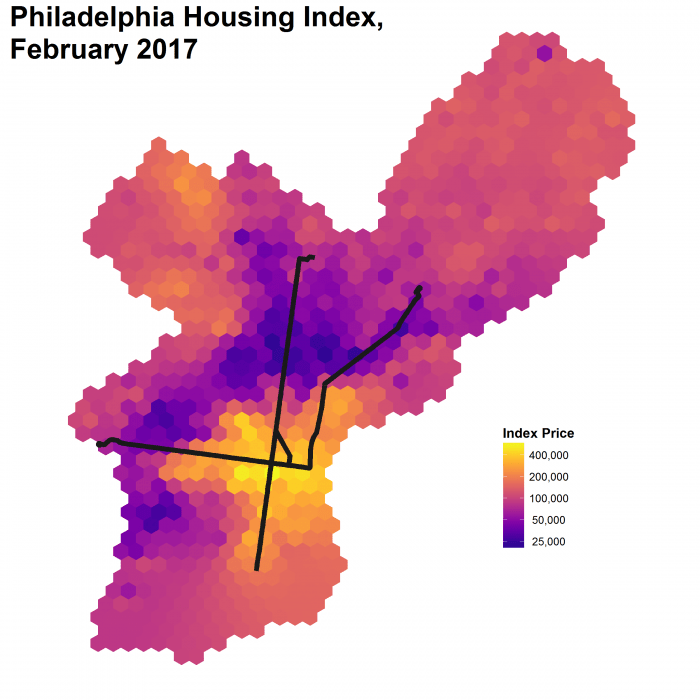 Philadelphia Housing Index The El's Impact on Neighborhood Premium