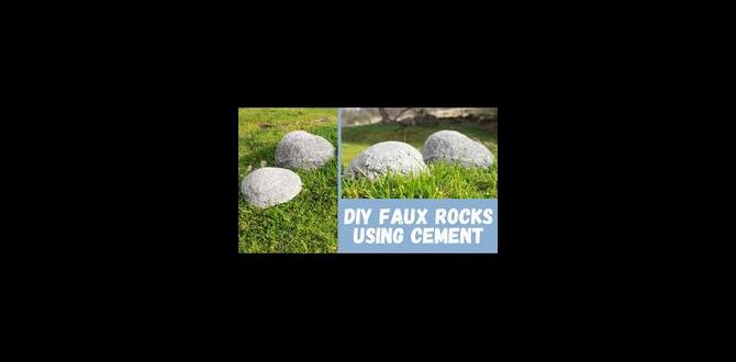 Common misconceptions about imitation rocks imitation rocks for gardens