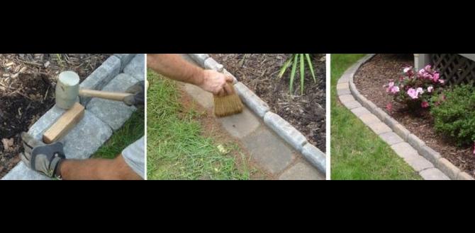 Installation techniques for edge stones edge stones for gardens Installation techniques for edge stones edge stones for gardens