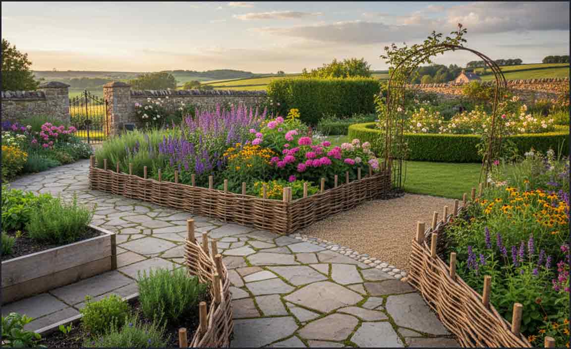 Establishing Boundaries and Walkways