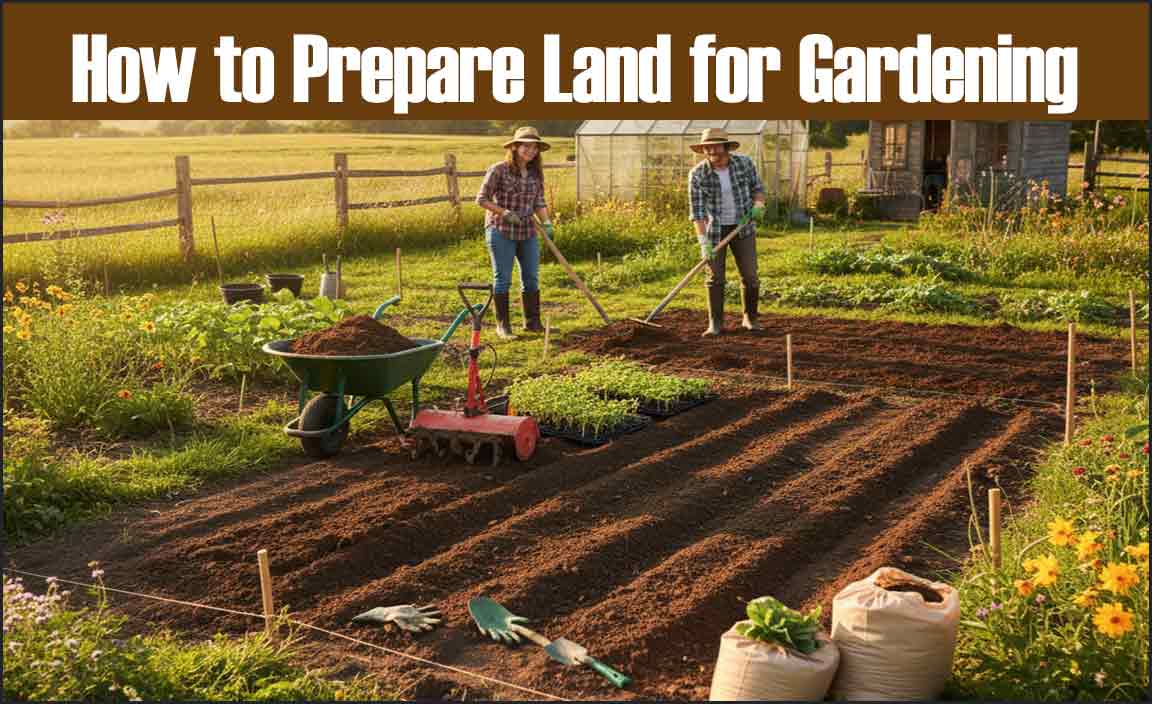 How to Prepare Land for Gardening