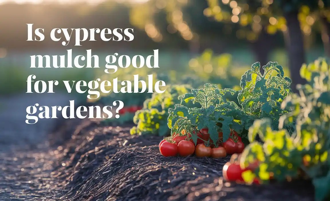 Is Cypress Mulch Good for Vegetable Gardens