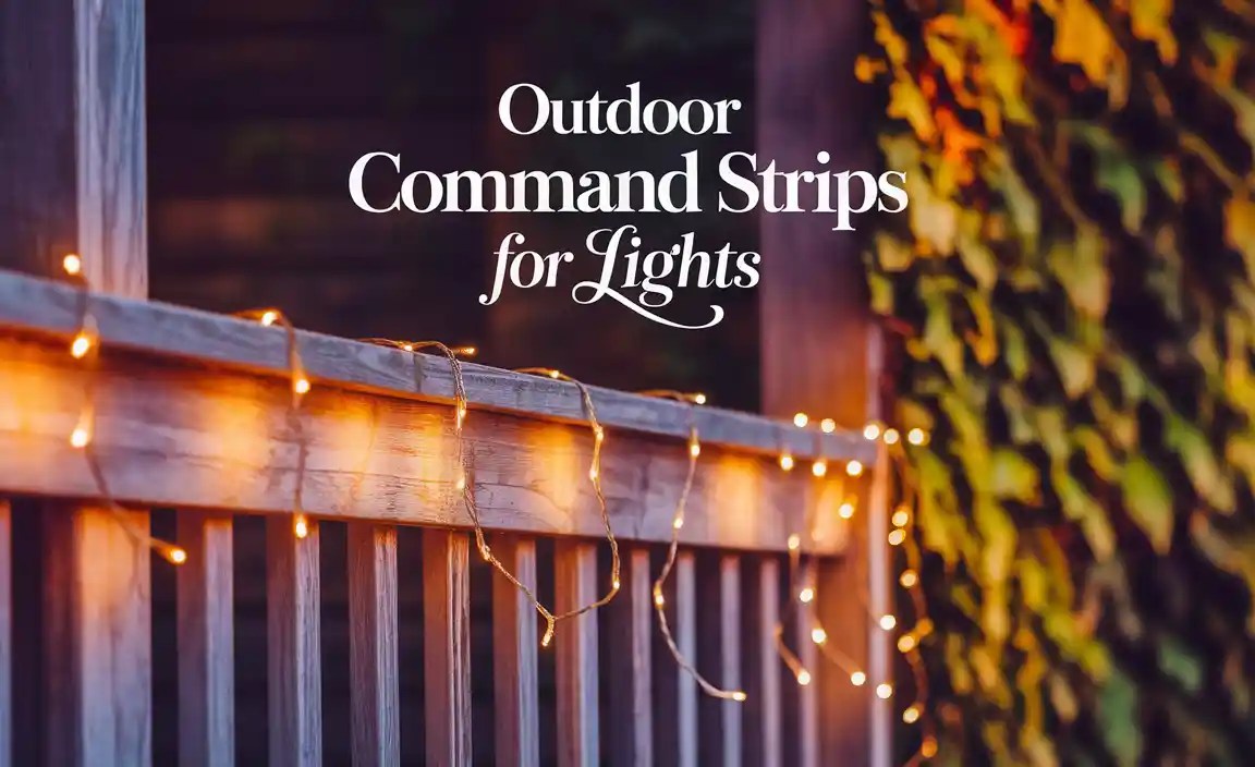 Outdoor Command Strips For Lights