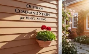 Outdoor Command Strips for Vinyl Siding