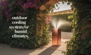 Outdoor Cooling System For Humid Climates