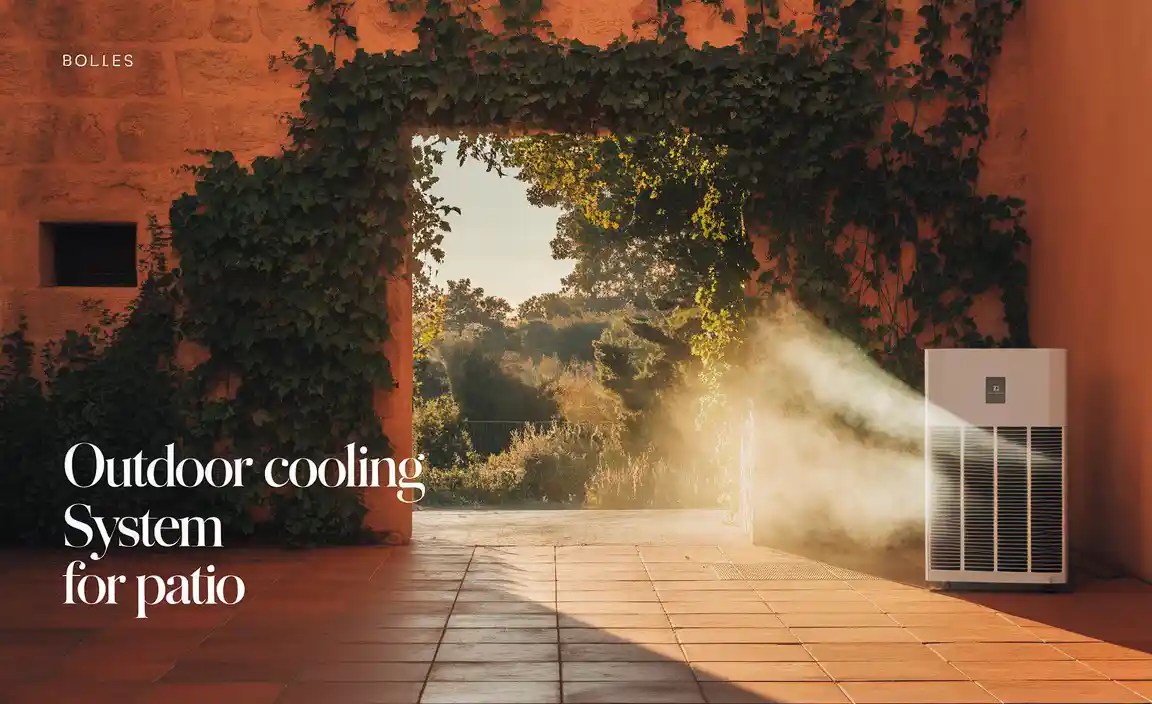 Outdoor Cooling System For Patio