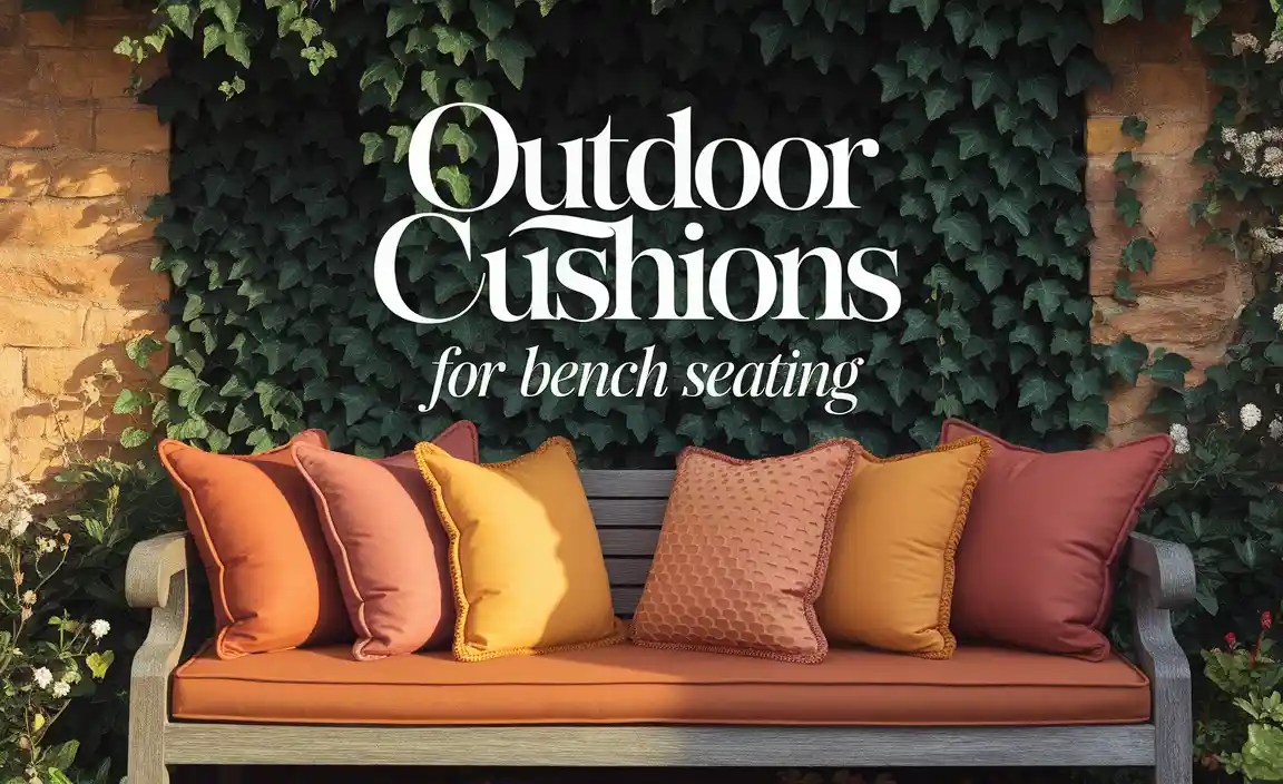 Outdoor Cushions For Bench Seating