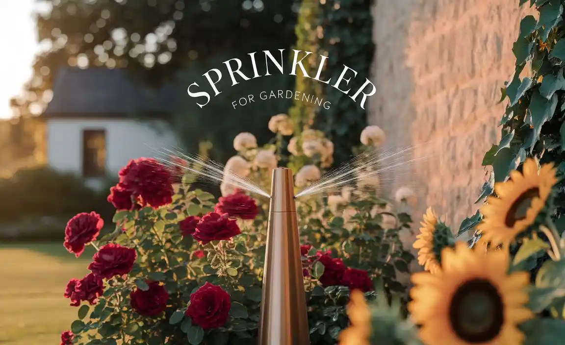 Sprinkler for Gardening