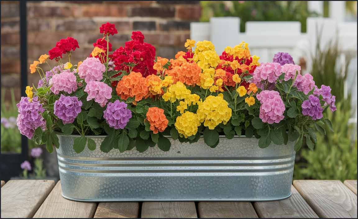 Types of Galvanized Containers Suitable for Gardening