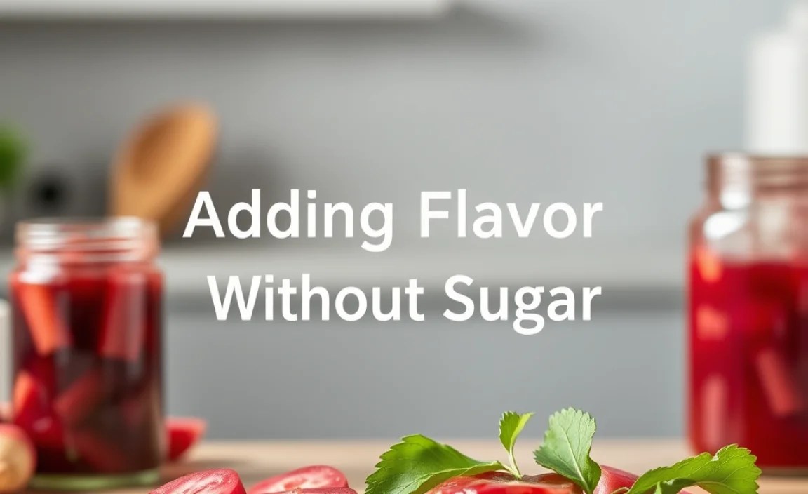 Adding Flavor Without Sugar