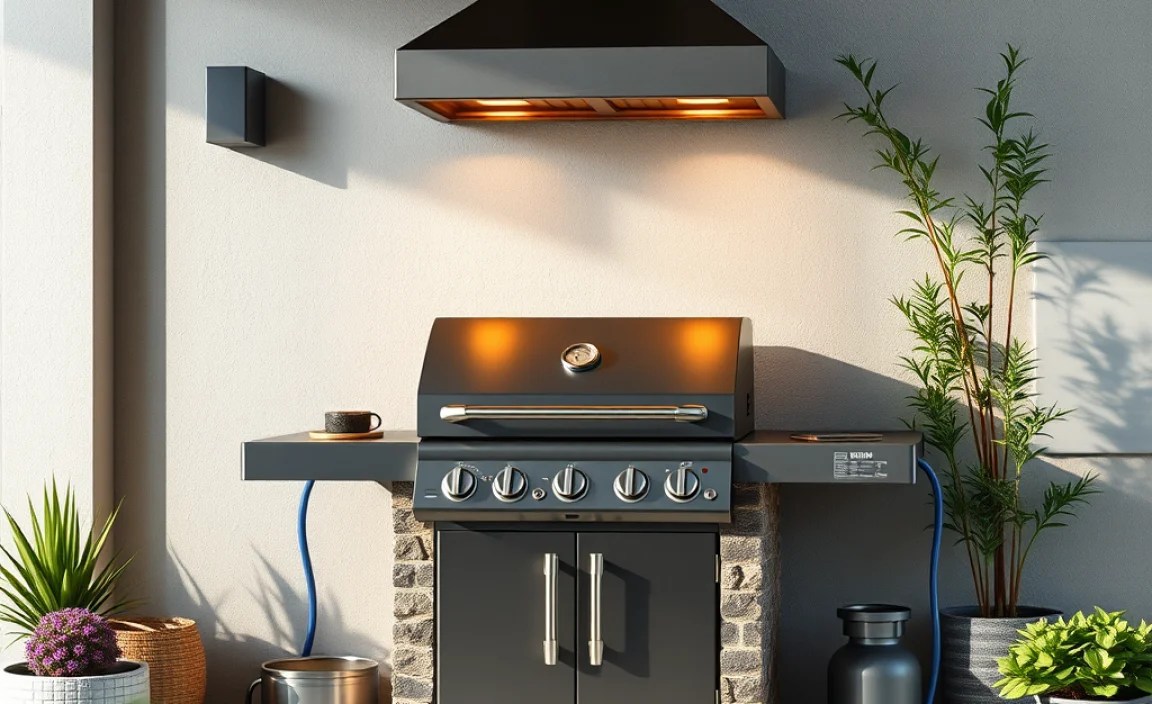 adding gas line for outdoor grill