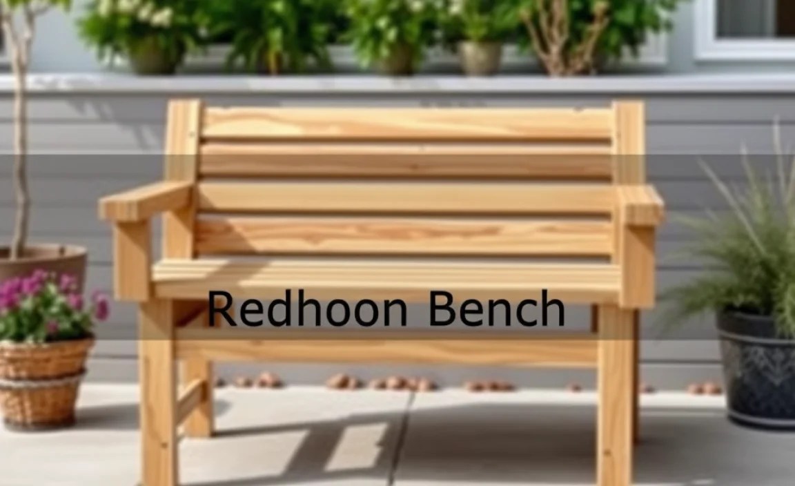 Advanced Plans for an Outdoor Bench: Adding Features