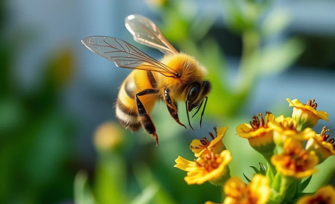 attract bees your garden