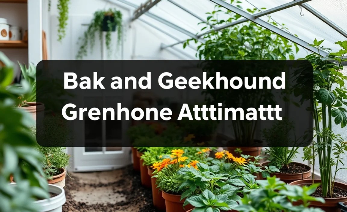 backyard greenhouse automation