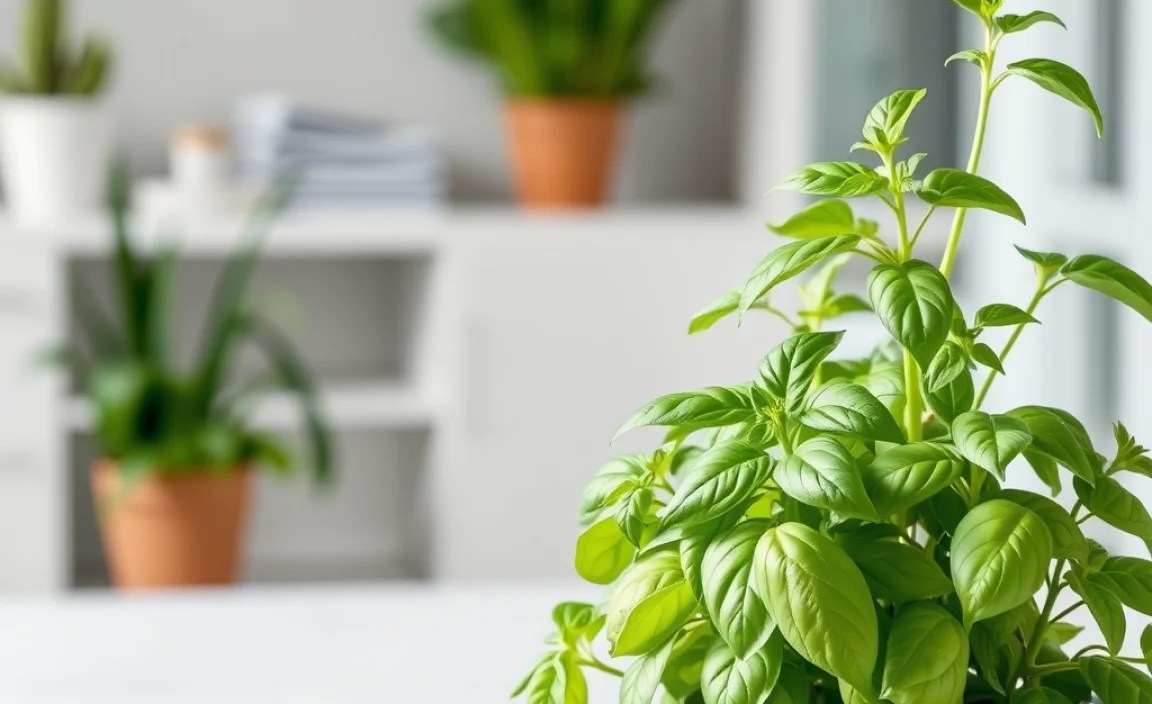 basil plants
