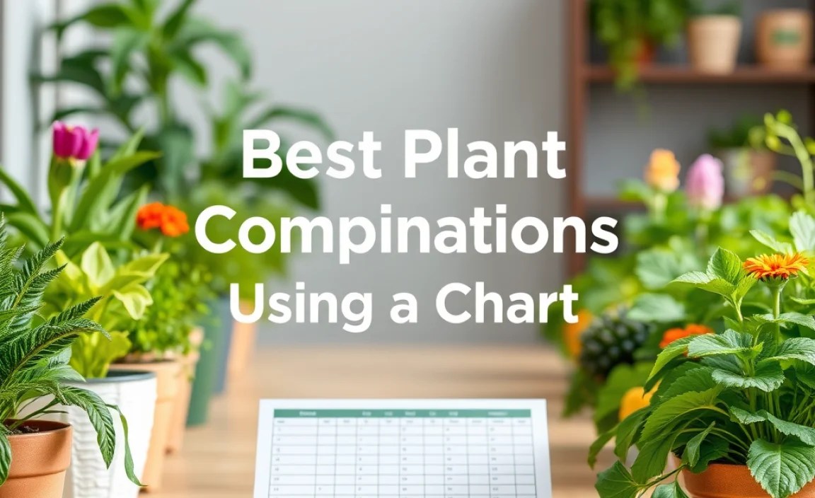 Best Plant Combinations Using a Chart