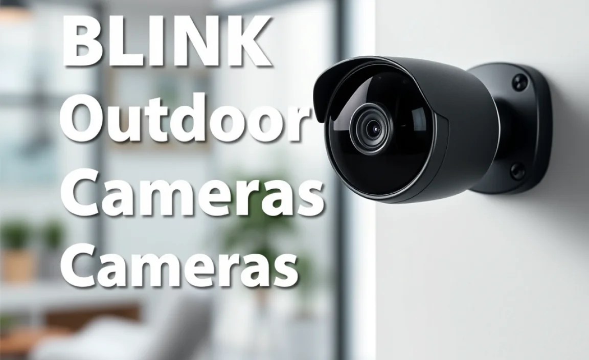 blink outdoor cameras